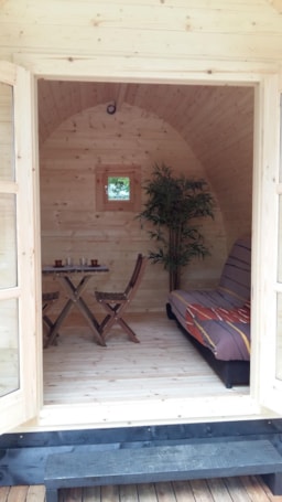 Location - Cabane Pod 1 Pièce 9 M² - Nouveauté 2017 - - Camping OAKi