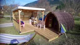 Location - Pod - Camping Belle Roche