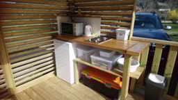 Location - Pod - Camping Belle Roche