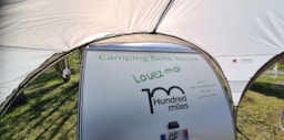 Location - Caravane Vintage Mydrop Sur Place - Camping Belle Roche
