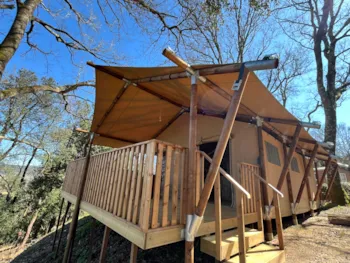 Mietunterkunft - Prestige Plus Lodge-Zelt Mit 2 Schlafzimmern - Camping Sunêlia La Clémentine Mietunterkunft - Prestige Plus Lodge-Zelt Mit 2 Schlafzimmern - Camping Sunêlia La Clémentine