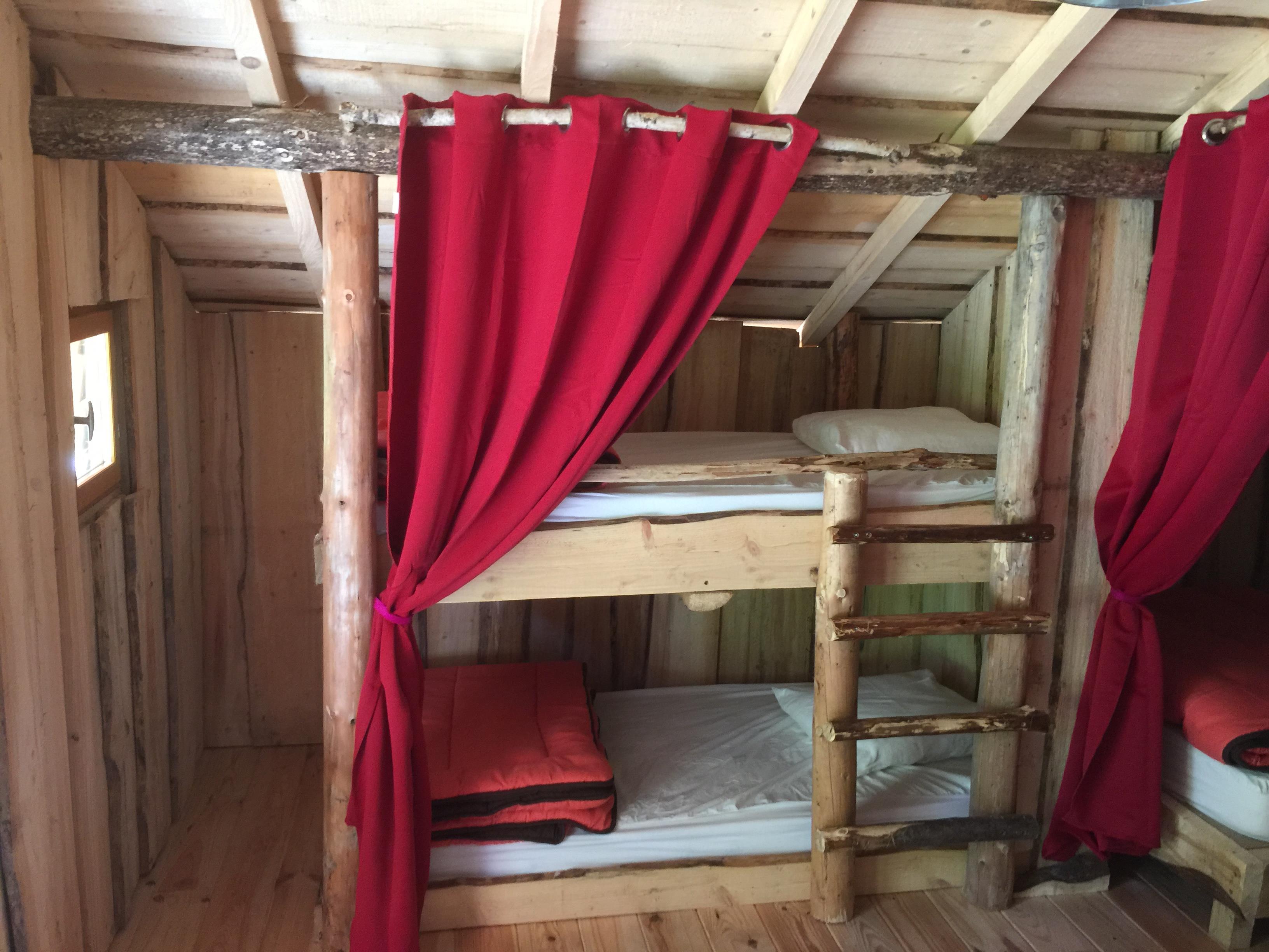 Location - Cabane Du Trappeur - Camping du Mettey****