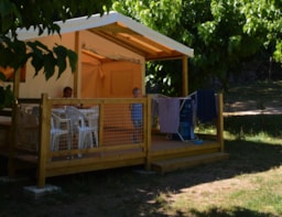 Location - Ecolodge Vacalians - Camping du Pont de Mercier