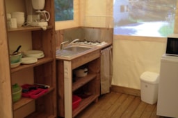 Location - Ecolodge Vacalians - Camping du Pont de Mercier