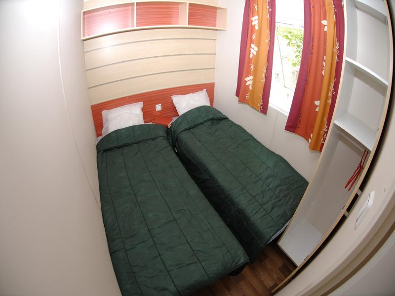 Huuraccommodatie - Stacaravan Cosy Mercure - 2 Slaapkamers - 27.50M² - - Camping les Fontaines