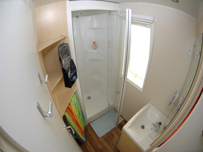 Huuraccommodatie - Stacaravan Cosy Mercure - 2 Slaapkamers - 27.50M² - - Camping les Fontaines