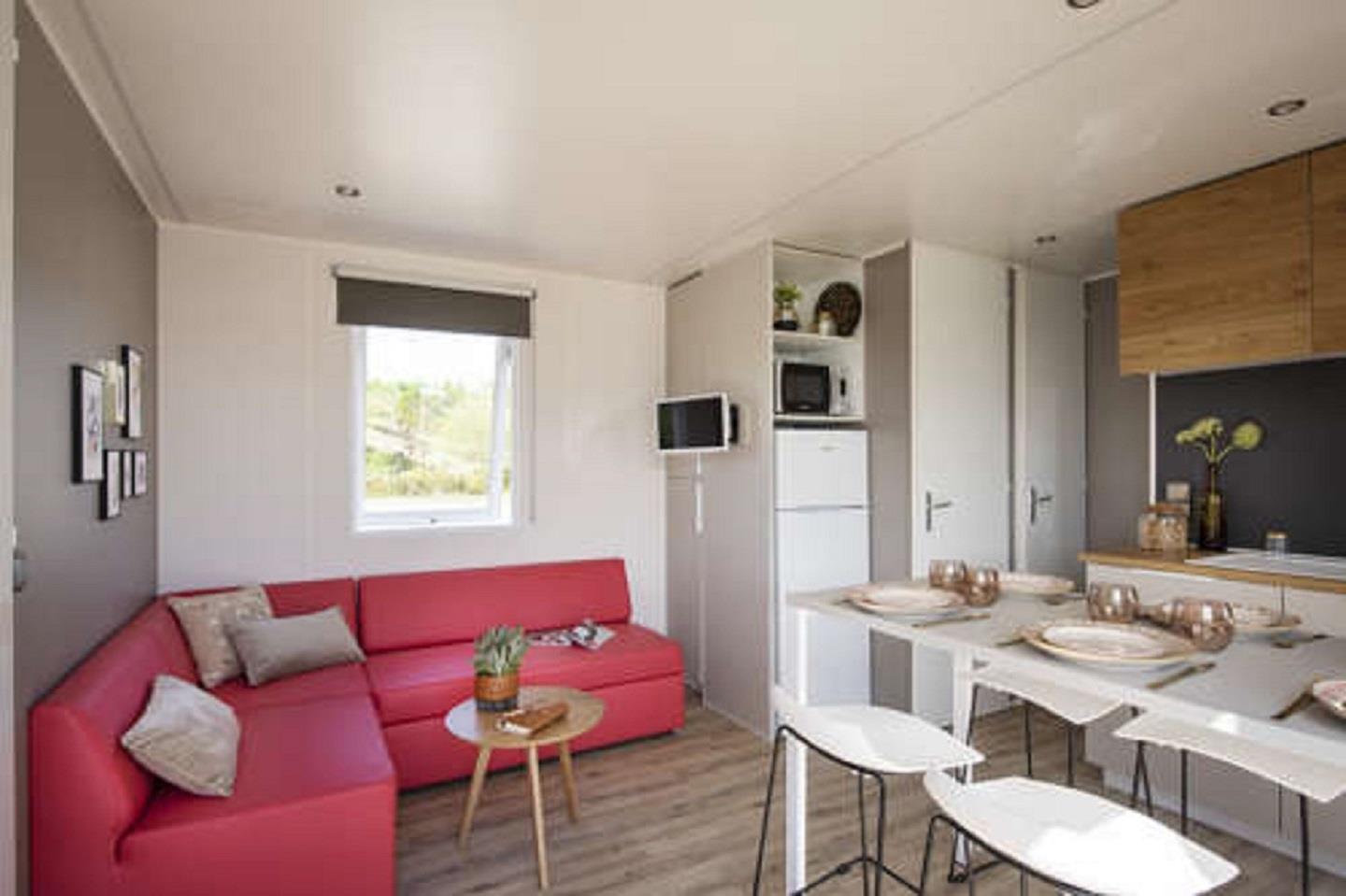 Location - Mobil Home Relax - 3 Chambres - 33M² - - Camping les Fontaines