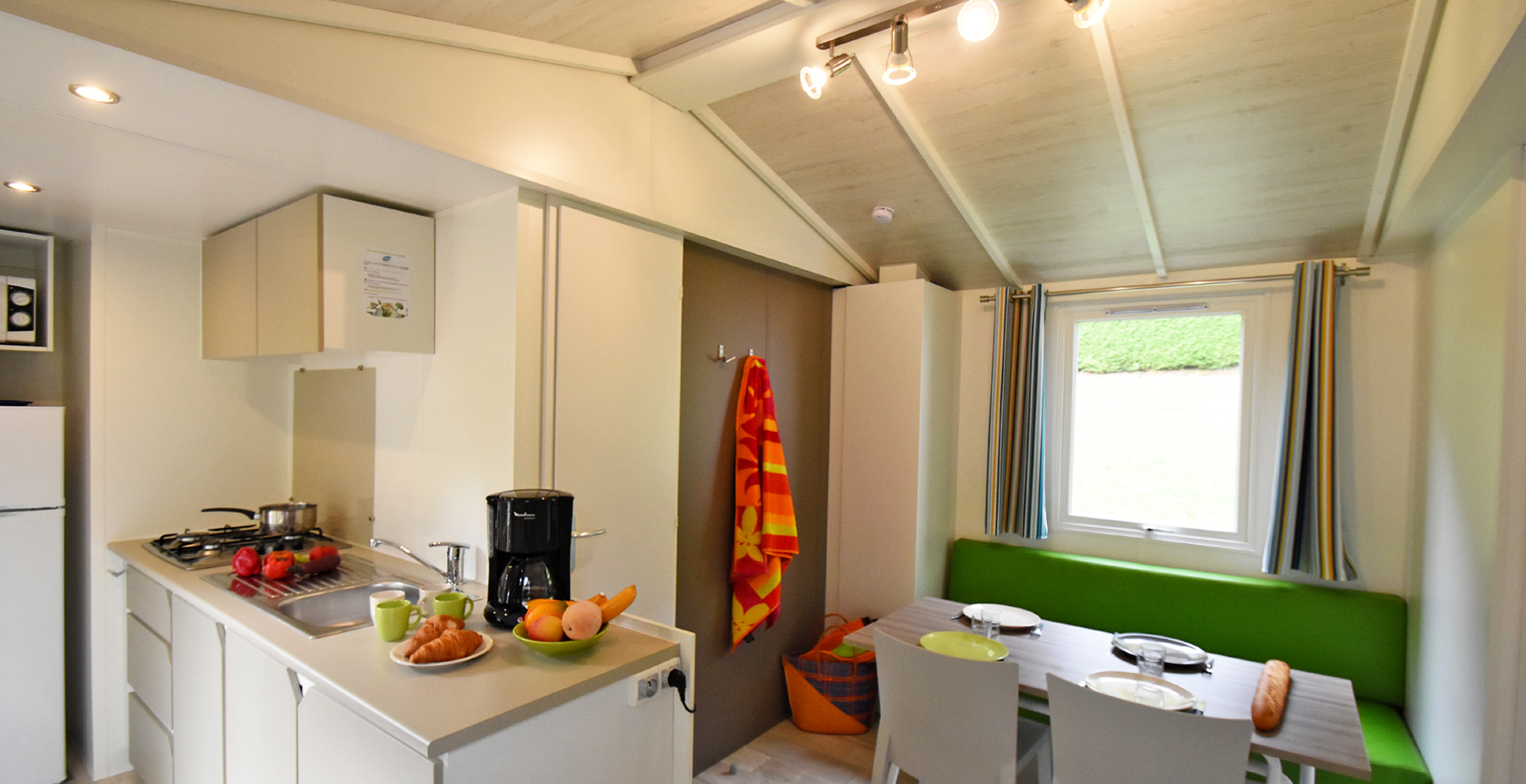 Alloggio - Casa Mobile Cosy Riviera - 2 Camere - 27.50M² - - Camping les Fontaines