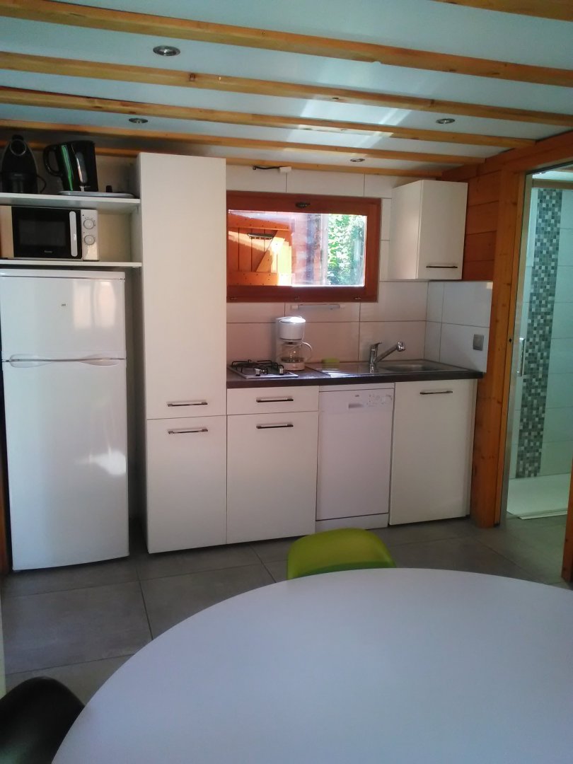 Location - Chalet Savoyard - 3 Chambres - 35M² - - Camping les Fontaines