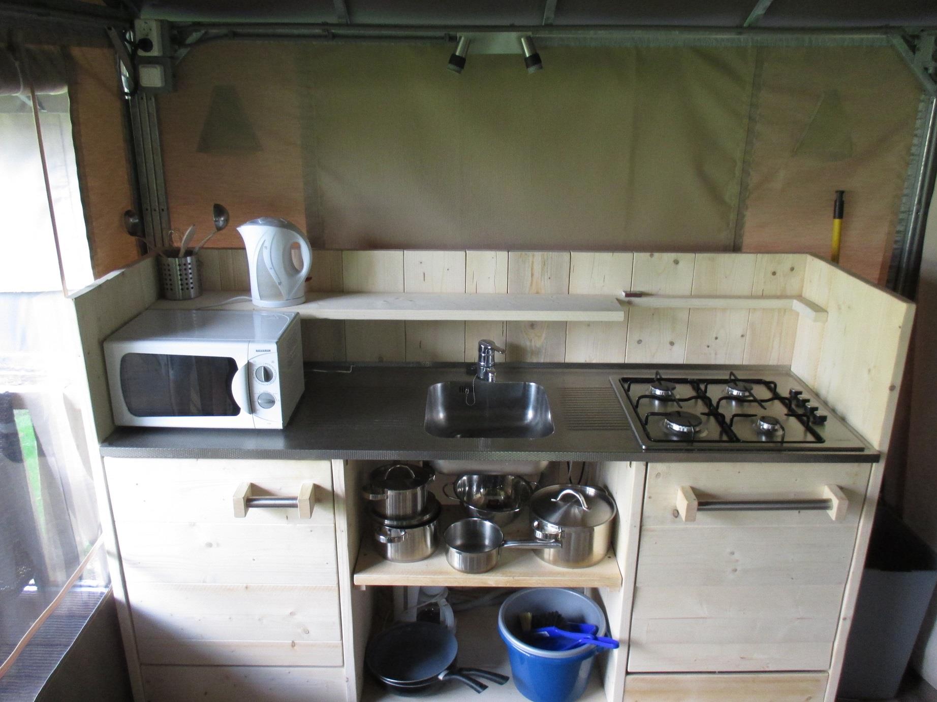 Location - Tente Safari Bonte Specht - Charme Camping Heidepark