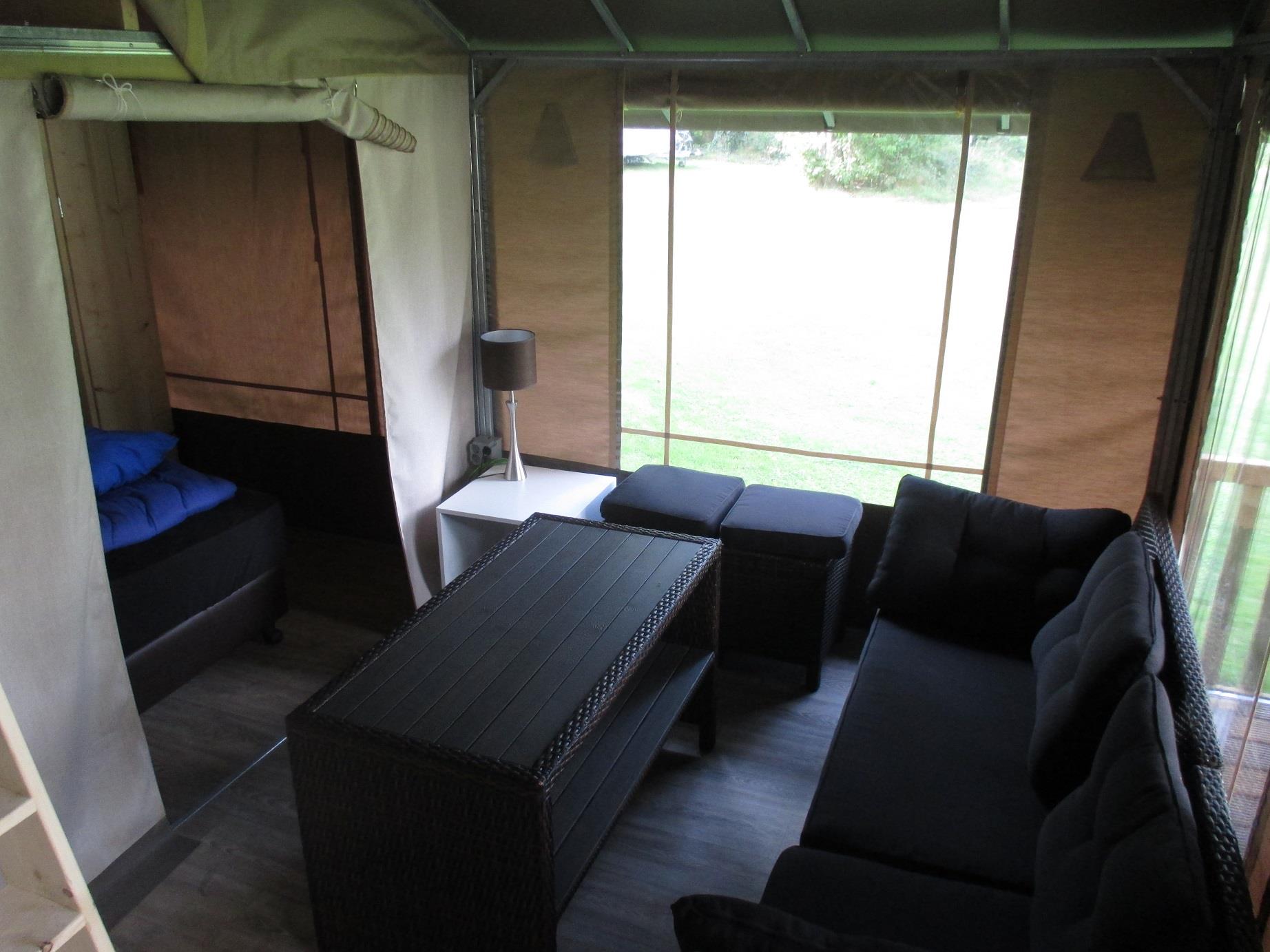 Location - Tente Safari Bonte Specht - Charme Camping Heidepark