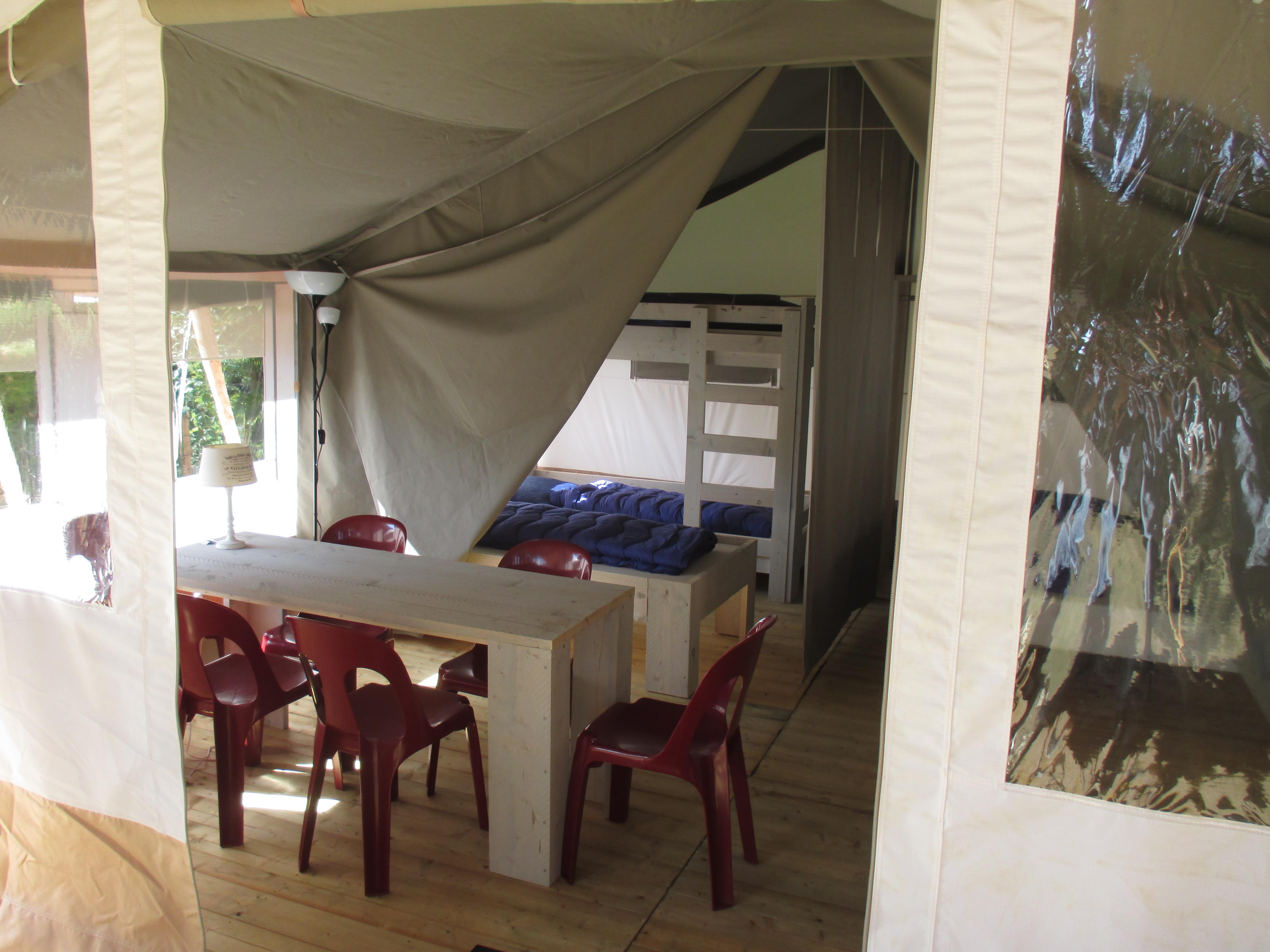 Location - Tente Safari Mus - Charme Camping Heidepark