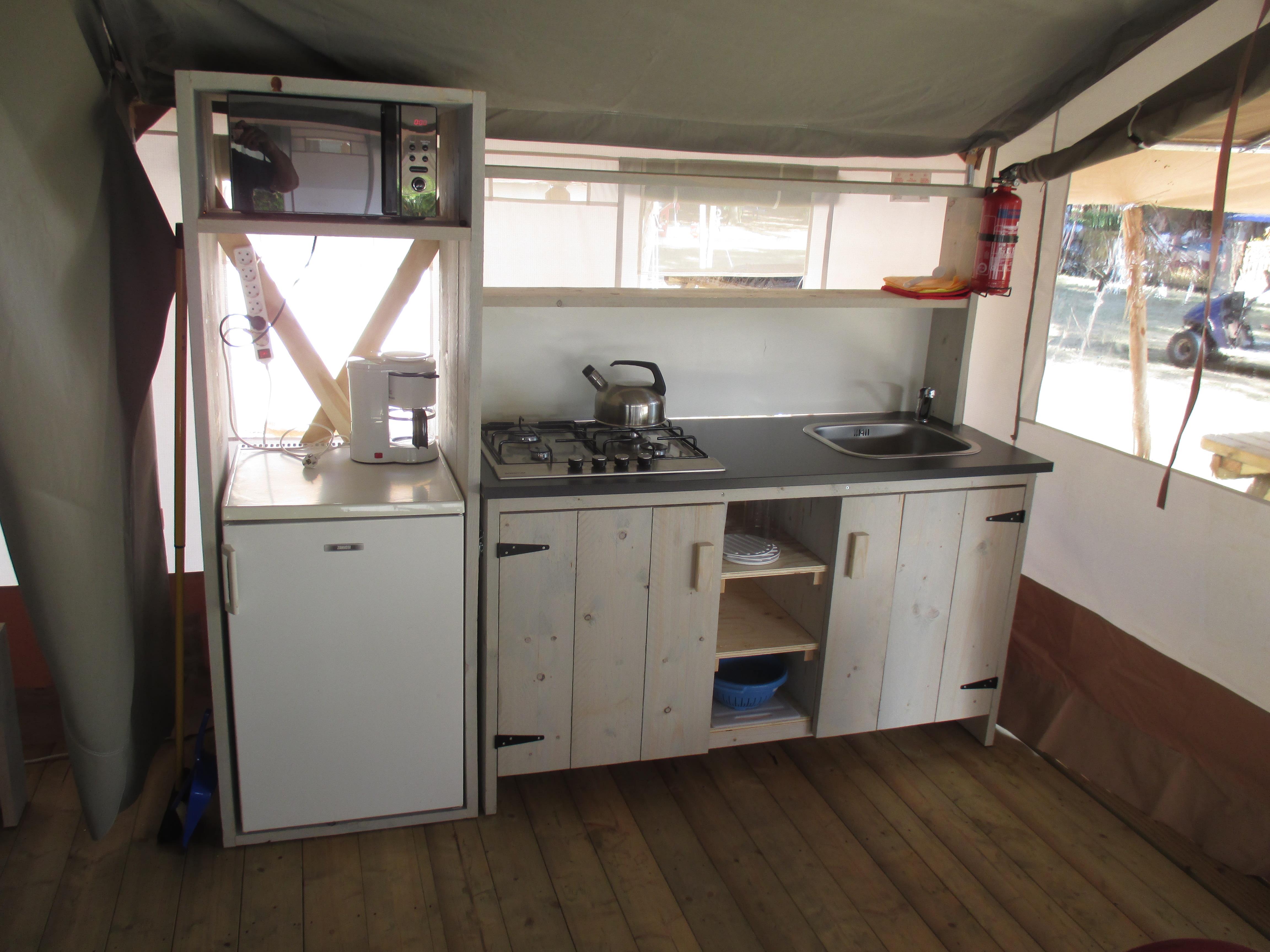 Location - Tente Safari Mus - Charme Camping Heidepark
