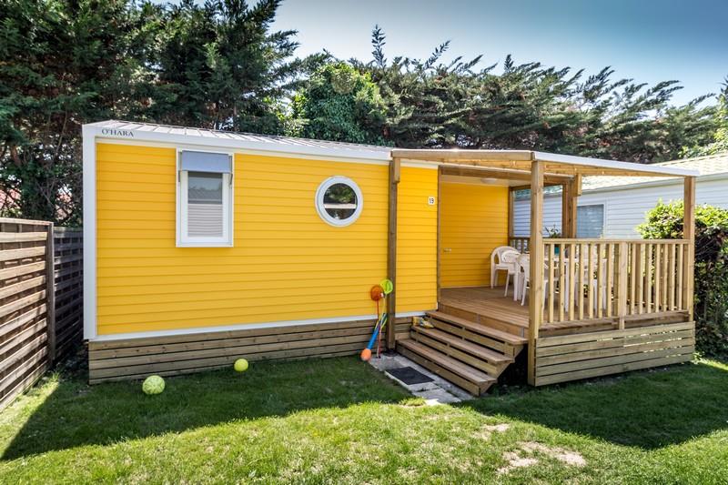 Accommodation - Chalet Oleron 2 Bedrooms 25M2 - Camping Au Pigeonnier