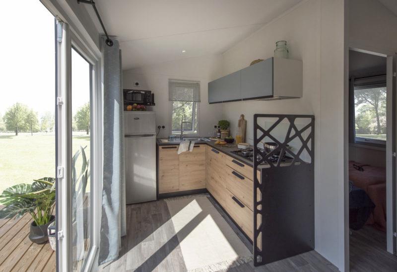 Accommodation - Chalet Premium 3 Bedrooms,6 Pers, 33M2 - Camping Au Pigeonnier