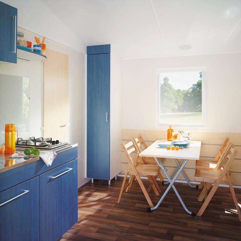 Accommodation - Mobile-Home Domino 2 Bedrooms 25M² No Tv - Camping Au Pigeonnier