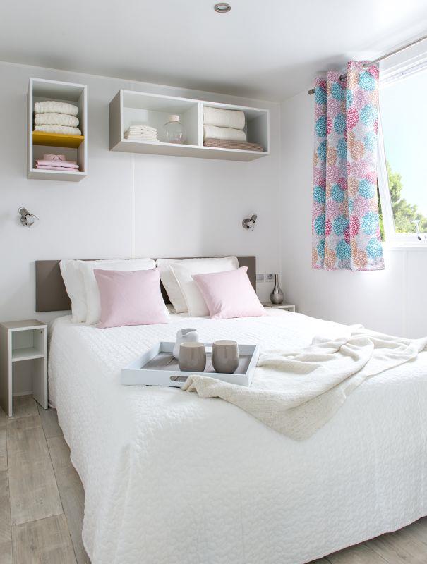 Accommodation - Chalet Evasion 2 Bedrooms 27.5M² - Camping Au Pigeonnier