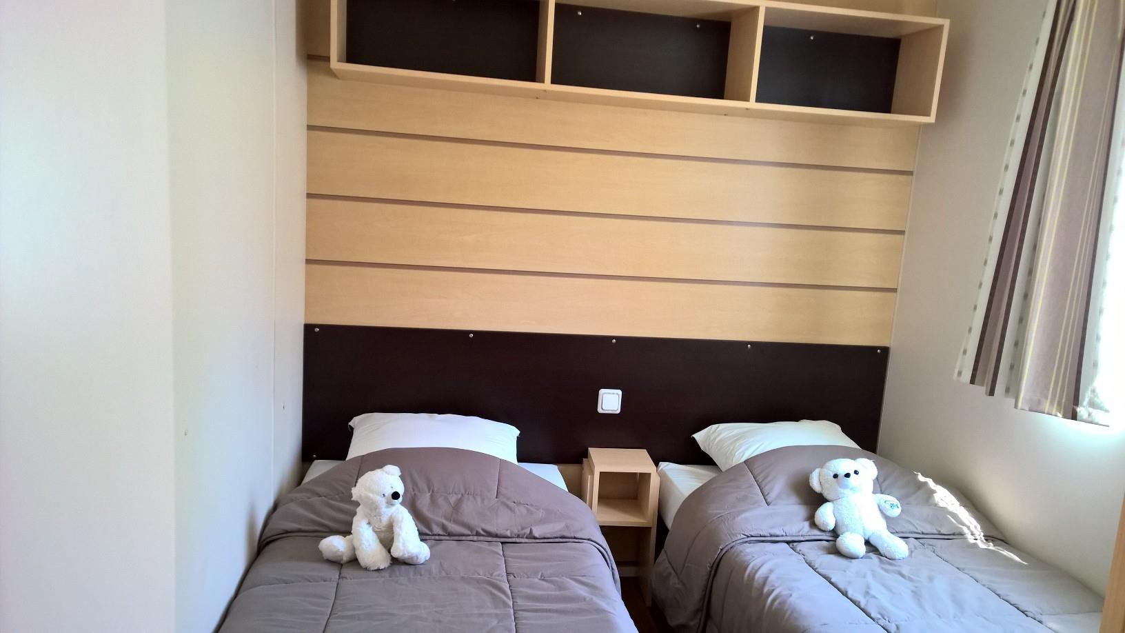 Accommodation - Chalet Super Premium Espace, 2 Bedrooms, Air-Conditioning, 32M² - Camping Au Pigeonnier