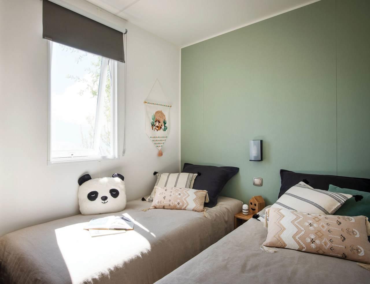 Accommodation - Chalet Premium 2 Bedrooms 32M² - Camping Au Pigeonnier