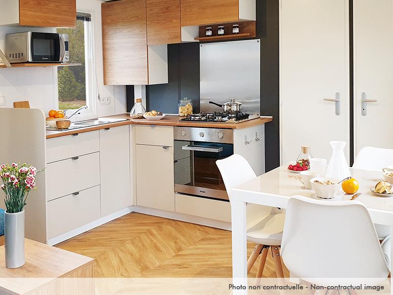 Huuraccommodatie - Stacaravan Elegance 2 Slaapkamers Terras - Siblu – Les Charmettes