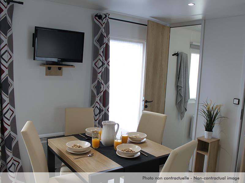 Alojamiento - Mobil Home Excellence 2 Dormitorios + Terraza Y Aire Acondicionado - Siblu – Les Charmettes