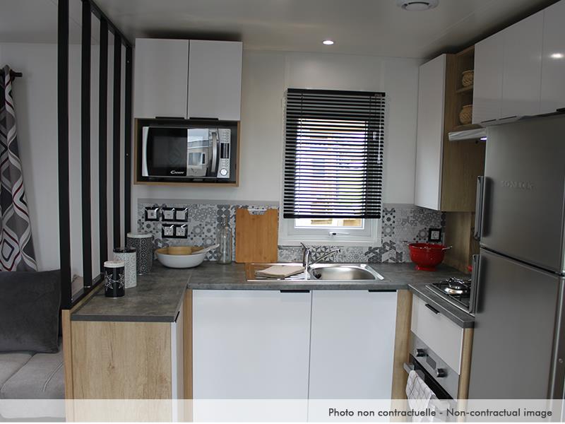 Alojamiento - Mobil Home Excellence 2 Dormitorios + Terraza Y Aire Acondicionado - Siblu – Les Charmettes