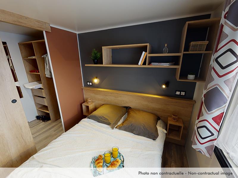 Alojamiento - Mobil Home Excellence 2 Dormitorios + Terraza Y Aire Acondicionado - Siblu – Les Charmettes