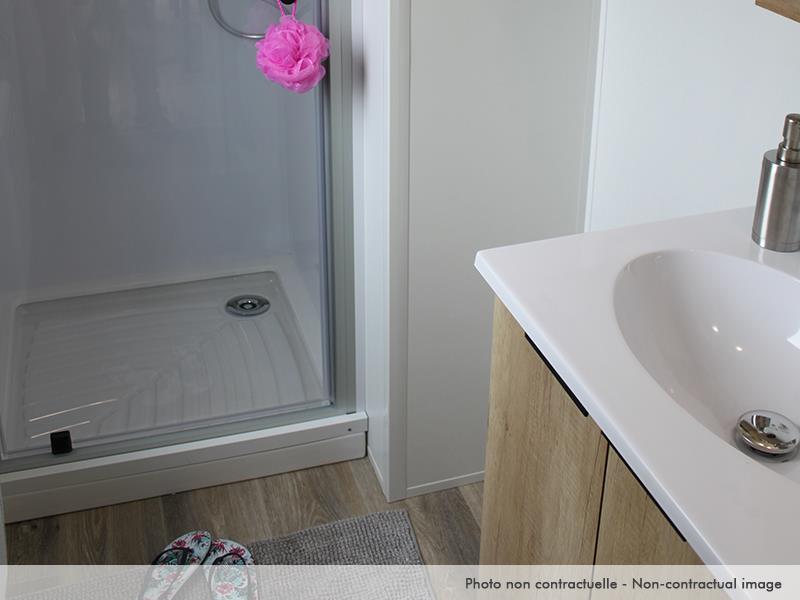 Alojamiento - Mobil Home Excellence 2 Dormitorios + Terraza Y Aire Acondicionado - Siblu – Les Charmettes