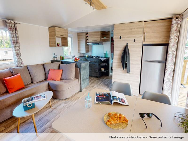 Mietunterkunft - Mobilheim Excellence 3 Schlafzimmer Terrasse Und Klimaanlage - Siblu – Les Charmettes