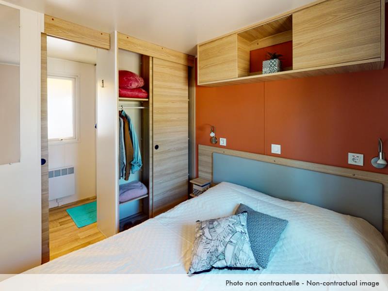 Mietunterkunft - Mobilheim Excellence 3 Schlafzimmer Terrasse Und Klimaanlage - Siblu – Les Charmettes