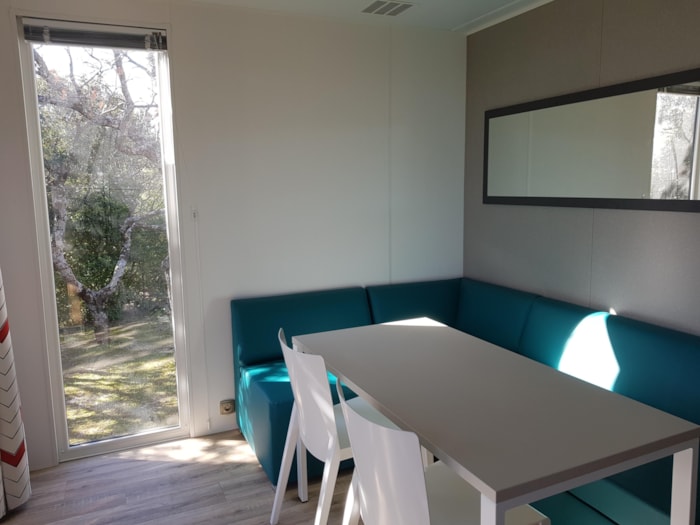Mobile Home Laurier 26M² Gamme Grand Confort Climatisé