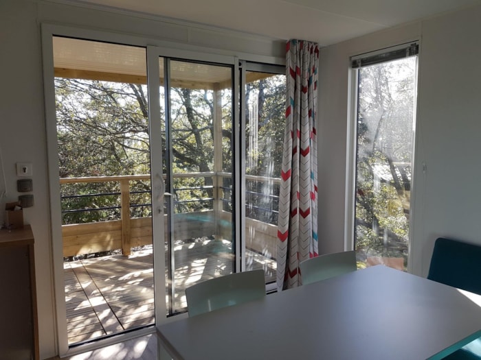 Mobile Home Laurier 26M² Gamme Grand Confort Climatisé