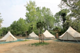 Location - Tente Bell - Campeggio Bosco Verde