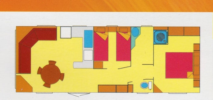 Mobil-Home Bastide 36M²