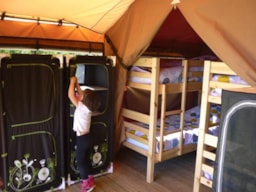 Location - Tente Lodge - Camping La Goule