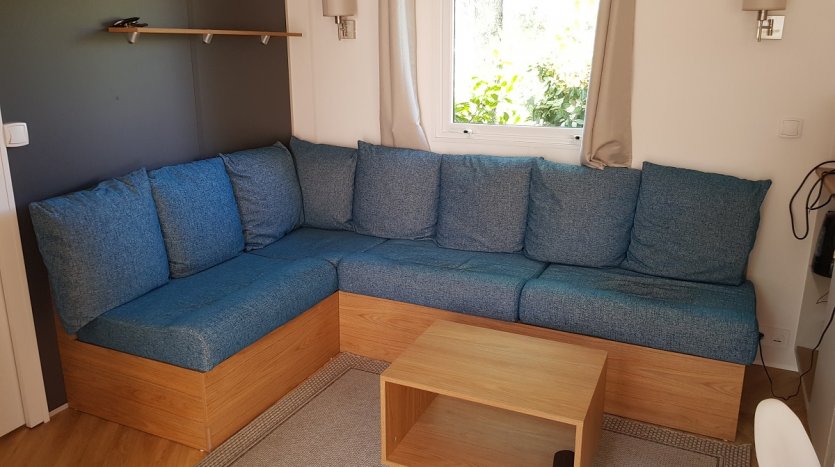 Location - Mobil-Home 39 Grand Confort 40M2 (2 Chambres) Forfait Curiste 21 Nuits - LES LACS DE COURTES