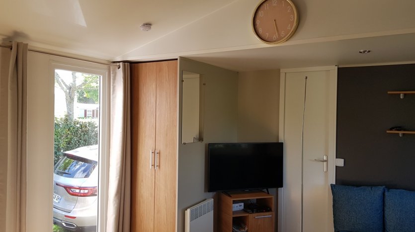 Location - Mobil-Home 39 Grand Confort 40M2 (2 Chambres) Forfait Curiste 21 Nuits - LES LACS DE COURTES