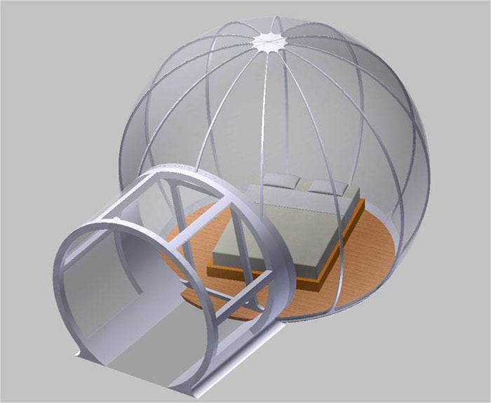 Bulle Insolite 1 Chambre - Sans Sanitaires (Camping La Nogarede)