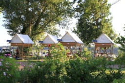 Location - Tente Bivouac Randonneur (Avec Ou Sans Petit-Déjeuner) - Camping L'Isle Verte