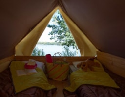 Location - Tente Bivouac Randonneur (Avec Ou Sans Petit-Déjeuner) - Camping L'Isle Verte