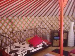 Location - Yourte Mongole Sans Sanitaires - Camping Le Reclus