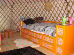 Location - Yourte Mongole Sans Sanitaires - Camping Le Reclus