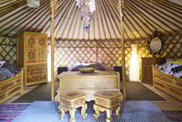 Location - Yourte Mongole Sans Sanitaires - Camping Le Reclus