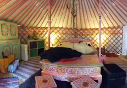 Location - Yourte Mongole Sans Sanitaires - Camping Le Reclus