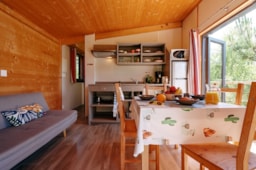 Location - Cottage Sur Pilotis Premium (2 Chambres) + Terrasse Couverte - Domaine de Kervallon