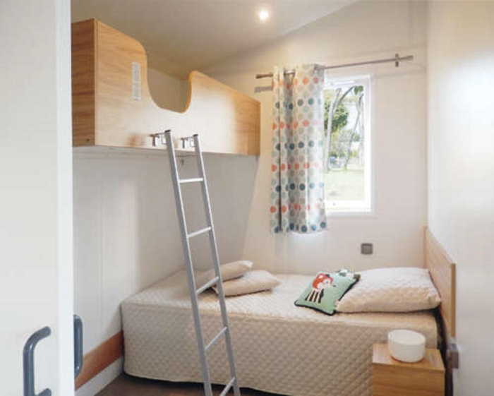Mobil-Home Pmr Confort 2 Chambres 34M² Terrasse Couverte