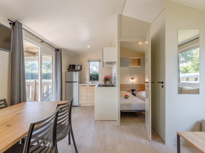 Mobil-Home Grand Confort 2 Chambres 29 M² Terrasse Couverte + Lave-Vaisselle