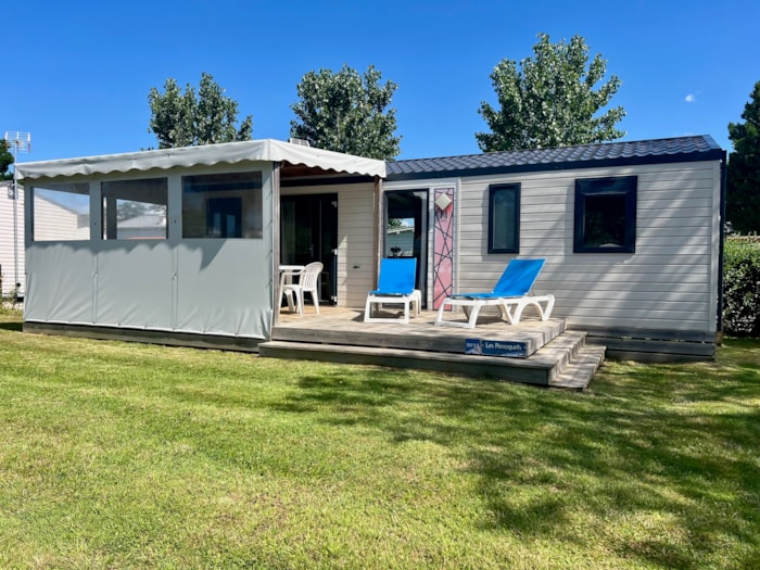 Mobil-Home Premium 3 Chambres 2 Salles De Bain 36 M² Terrasse Couverte