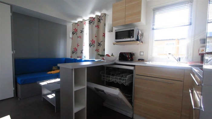 Mobilhome 'Univers Prestige' 36M² + 3 Habitaciones + Terraza Cubierta 18M²