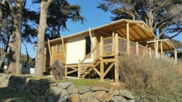 Location - Chalet Sur Pilotis Vue Mer 32M² + Terrasse 10M² - Camping Eleovic